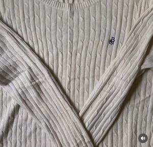 White Knit Sweater