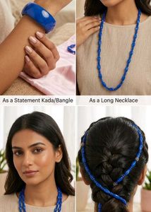 Sale_Versatile Royal Blue Jewelry Combo - kada