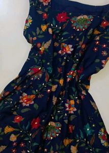 Y2k arcylic printed kurti