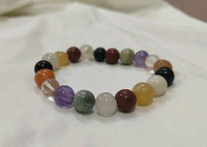 Multistone crystal Beaded Bracelet