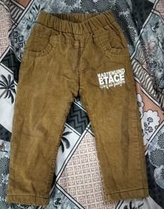 Cute Brown Corduroy Pants