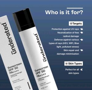 underated sunscreen spf 50
