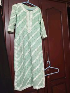 2 Beautiful Mint Green Kurta Set