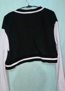 Black and White Varsity Jacket