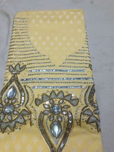 Fancy Cotton Suit With Duptta