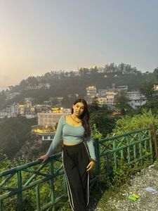 comfortable Blue Top