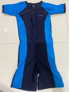 Kids Blue & Navy Swimsuit