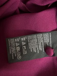 Tommy Hilfiger Sleeveless Purple Pleated Dress