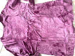 Beautiful Embroidered Purple short top