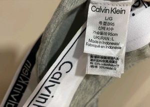 Calvin Klein Grey Sports Bra - L size