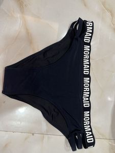 Black Mermaid Bikini Bottoms