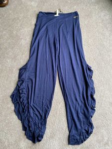 2110. Boho Ruffled Wide Leg Pants