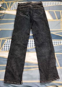 Dark greyish black Wash Denim Jeans