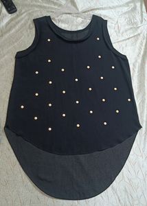 Black sheer Top