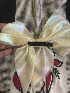 Sparkly Bow Hair Accessory