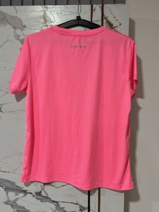 Bright Pink Athletic T-Shirt, Bust- 36/34 XL