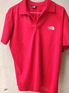 The North Face Red Polo Shirt