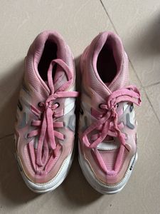 Pink Chunky Sneakers
