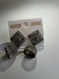 Indian Ethnic Jhumka Earrings