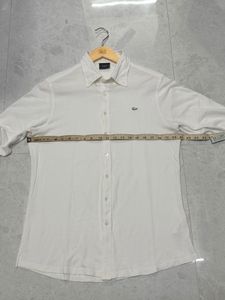 Lacoste 🐊Men's White Shirt