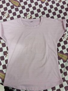 Soft Pink Basic Tee