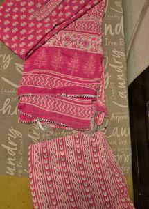 Combo kurta set with dupatta chanderi cotton