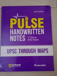 Pulse Handwritten Notes for UPSC Prelims