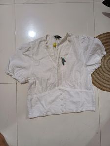 SALE!!!! White Crop Top
