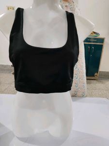 Target Active Black Wide-Strap Cross-Back Sports B