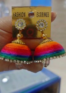 Boho Rainbow Chandelier Earrings
