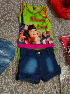Cute Doll Print T-Shirt