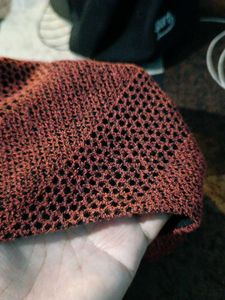 Maroon V-Neck Long Sleeve