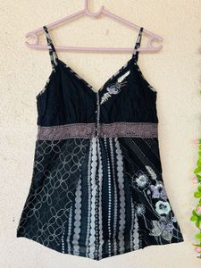 Bohemian Floral Print Cami Top