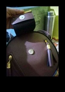 Stylish Round Crossbody Bag