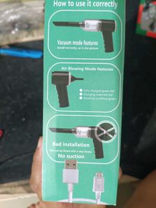 3-in-1 Portable Mini Vacuum Cleaner