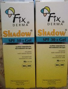 Fix Derma Shadow SPF 30+ Gel Sunscreen