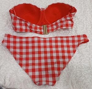 H&amp;M Gingham Bikini Set