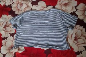Striped Crop Top "Cool Vibes"