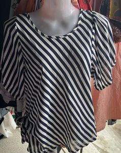 Striped Casual Top