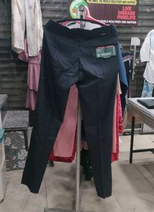 Men's Black Formal Trousers