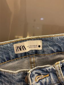 Zara Light Wash Denim Jeans