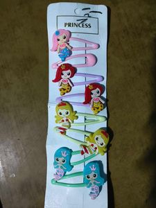 Cute Mermaid Hair Clips Set