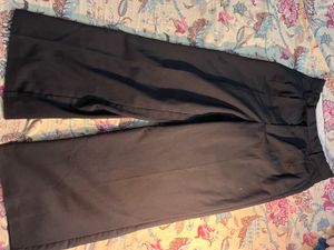 H&amp;M Black Wide-Leg Trousers