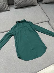 Emerald Green Long Sleeve Shirt