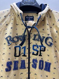 Boy's Royal King Zip-Up Hoodie