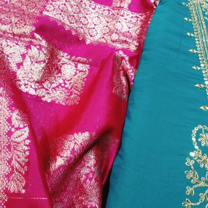 Embroidery Work Unstitched Suit