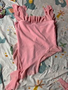 Pretty Pink Ruffle Co Ord Dress