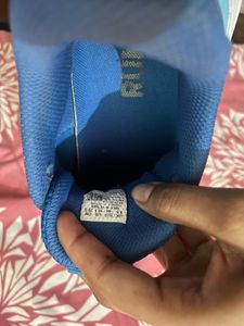 Blue Puma Running Shoes