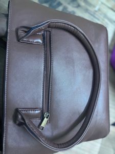 Stylish Brown Monogram Handbag