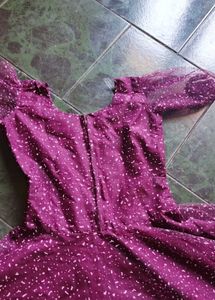 Elegant Purple gown